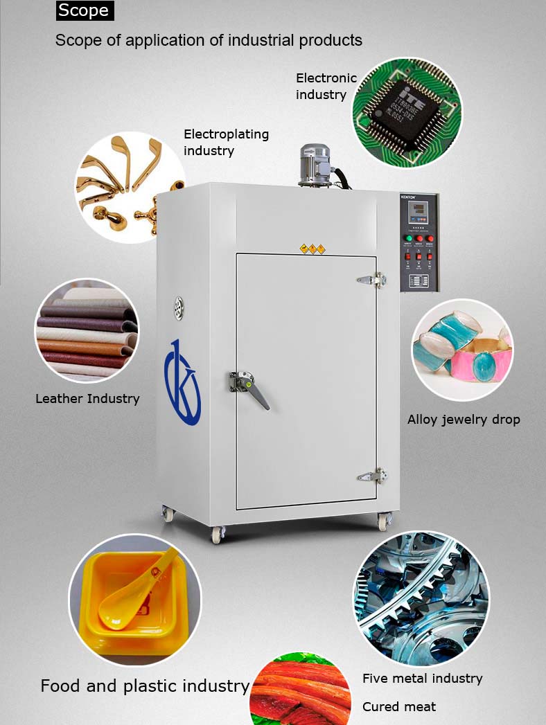 Horno de secado de aire industrial de una puerta YR05256 (A) // YR05258 (SS) – 3