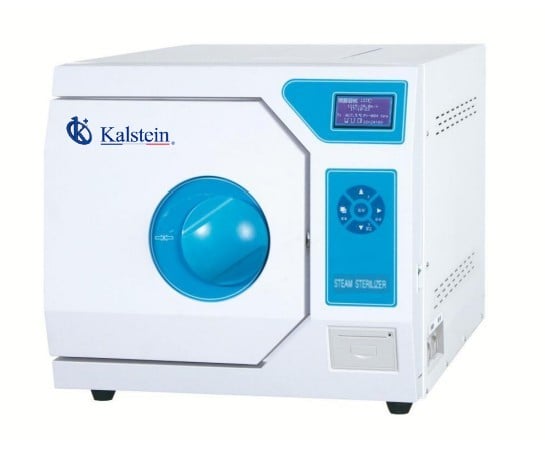 Autoclave de sobremesa con vacío pulsante de clase B con pantalla LCD YR06926